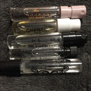 Fragrance Sample: Burberry, Chanel, Kat Von D